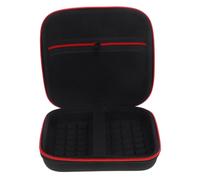 SOLUSTRE Lecteur Optique Housse EVA Rigide Antichoc Organiseur Portable pour Voyage Compartiments pour Batterie Externe et Câbles USB