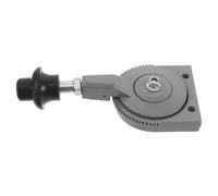SOLUSTRE Levier de Commande des Gaz Marin Manuel pour Moteur Hors-bord | Poignée en Plastique et Alliage, Prise Confortable, Installation Simplifiée, pour Bateaux de Pêche et Usages Marins