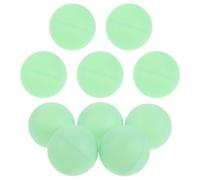 SOLUSTRE Lot de 10 Balles de Ping-Pong Phosphorescentes en PP, Taille Standard 40mm, pour Loisirs en Extérieur et Fêtes Nocturnes