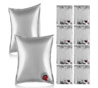 SOLUSTRE Lot de 10 Pochettes à Vin Rechargeables 5l avec Robinet à Soupape Transparent, Paquet Portable pour Boissons, pour Pique-niques, Camping et Rangement Pratique du Vin en Extérieur