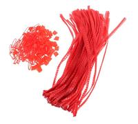 SOLUSTRE Lot de 100 Paquet Filet Réutilisables pour Légumes Et Pommes De Terre, Nylon Résistant 40 Cm, Maille Respirante, Écologique Et Multifonction, Conservation Fruits Et Courses Quotidiennes