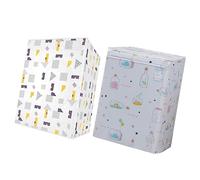 SOLUSTRE Lot De 2 Housses De Pour Lave-linge Et Sèche-linge En Peva Robustes Faciles À Utiliser Motifs Attrayants