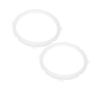 SOLUSTRE Lot De 2 Joints D'étanchéité Épaissis pour Autocuiseur 4l en Silicone Alimentaire Résistant à La Chaleur Accessoires De Rechange pour Cocotte Cuisson sous Pression
