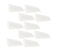 SOLUSTRE Lot de 30 Tampons de Manucure en Éponge Triangulaire, Petits Formats pour Nail Art Dégradé, Outil DIY pour Ongles, Usage Professionnel et Maison