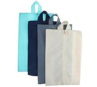 SOLUSTRE Lot de 4 Paquet à Chaussures en Nylon pour Voyage Rangement Suspendu Protège Chaussures Poussière Organisateur Pratique pour Valise