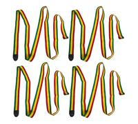 SOLUSTRE Lot de 4 sangles de djembé réglables en nylon pour caisse claire africaine, accessoires pour instruments de musique, pour fanfare