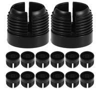 SOLUSTRE Lot de 50 Supports de téléphone pour Voiture - Écrou de Serrage pour Support de Voiture de Remplacement, vis sur écrou de Serrage, tête d'adaptateur Fixe à Bille, Anneau de Support