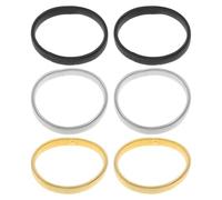 SOLUSTRE Lot de 6 Jarretières de Manche Élastiques pour Hommes, Métal Ressort, Brassards Multicolores, Accessoires Costume Homme pour Poignets de Chemise Élégants et Polyvalents