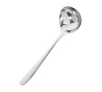 SOLUSTRE Louche à Soupe Inoxydable à Long Manche Cuillère Coréenne Multifonction pour Servir Soupe et Sauce Ustensile de Cuisine et Facile à Nettoyer Sécurité Anti-brûlure pour Usage