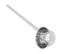 SOLUSTRE Louche Inox à Long Manche pour Cuisine Professionnelle et Domestique Cuillère à Eau Résistante Corrosion Ergonomique et Facile à Nettoyer Diamètre