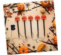 SOLUSTRE Lumières Extérieures De Citrouille sur Piquet Décoratives Halloween pour Jardin Pelouse Et Éclairage De Paysage Festif