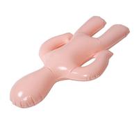 SOLUSTRE Mannequin Gonflable Réaliste pour Décoration Extérieure Halloween Accessoire Multifonction pour Enterrement de Vie de Jeune Fille Escape Game et Facile à Gonfler et Portable