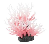 SOLUSTRE Maquette de Corail Simulé Rouge Extra-Large en PVC Robuste, Décoration D'aquarium Créative, Ornement Artificiel Léger et Solide pour Décor Intérieur et Paysage Aquatique