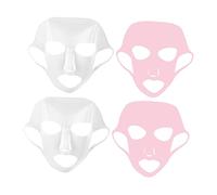 SOLUSTRE Masque Facial De Nuit Film De Masque En Silicone Avec Couverture Complète Confortable Et