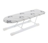 SOLUSTRE Mini Antidérapant Argentée Support Pliante Stable Repasser et Fond, Design Compact et Pliable Facile pour à Domicile