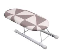 SOLUSTRE Mini Planche à Repasser Pliante en Tissu et Acier pour Garçon et Filles, Compacte et Pratique, Voyage Buanderie, Dimensions 26x11x8 Cm Couleur Aléatoire