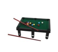 SOLUSTRE Mini Table de Billard pour Garçon et Filles en Plastique Abs avec Tissu Floqué, Facile à Monter, Jeu Éducatif Portable pour Petits Espaces et Fêtes du Nouvel an