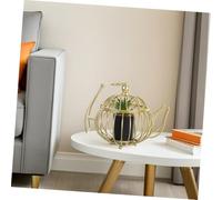 SOLUSTRE Minimalist Artificial Greenery Table Centerpiece for Living Office Shelf Decoration