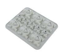 SOLUSTRE Moule à Chocolat Halloween Grenouille en Silicone Flexible et Facile à Nettoyer, Moule à Dessert Créatif pour Pâtisserie et Desserts à Thème Animalier