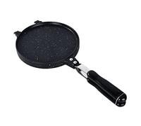 SOLUSTRE Moule à Cornet de Glace Antiadhésif pour Cuisine Gaufrier Rond pour Omelettes et Dœufs Poêle de Cuisson à Accessoire de Boulangerie Facile à Nettoyer et Chaleur