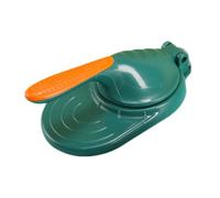 SOLUSTRE Moule à Pâte à Raviolis en Pp Vert Dumplings, Outil de Pressage Antiadhésif Cuisine Fabrication de Pâtés