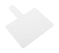 SOLUSTRE Palette de Réponses Vierges Confortable pour Participation Interactive en Papier Blanc Arrondis de Toute en Milieu Pédagogique