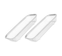 SOLUSTRE Panier Couvert Lave Vaisselle, Porte-couverts en Acier Inoxydable, Lot de 2, Antirouille, pour Rangement et Égouttage