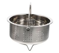 SOLUSTRE Panier Cuisson Vapeur Pour Légumes Acier Inoxydable Avec Drainage Et Support De Cuiseur Vapeur