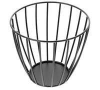 SOLUSTRE Panier de Rangement Multifonction en Fil de Fer Noir Petite Taille Motif Vertical Panier Alimentaire Simple pour Œufs pour Organiser les Fournitures Cuisine et Optimiser