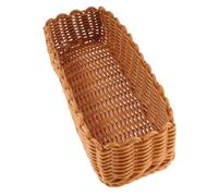 SOLUSTRE Panier Tressé Multifonction pour Couverts et Condiments Rangement Cuisine Élégant Corbeille Décorative pour Table et Maison Support Pratique pour Fourchettes Cuillères et