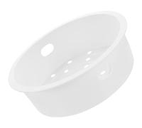 SOLUSTRE Panier Vapeur en Pp Blanc 3l Résistant la Chaleur Froid pour Cuisson Vapeur Traditionnelle Chinoise Cuiseur à Riz