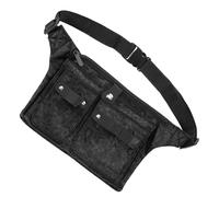 SOLUSTRE Paquet Banane pour Outils de Coiffure en Tissu Oxford Solide, Pochette à Ciseaux et Peignes Ceinture Ajustable, Adaptée aux Professionnels Coiffure en Salon et Studio