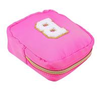 SOLUSTRE Paquet Menstruel en Nylon Imperméable Fermeture Éclair, Petite Pochette Pratique pour Cosmétiques et Porte-clés, pour Voyage et Rangement Facile
