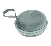 SOLUSTRE Paquet Organisateur pour Huiles Essentielles 10 Compartiments 1-2 ML en Velours Vert Fermeture Éclair, Étui de Transport Pratique pour Flacons et Voyage