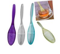 SOLUSTRE Passoire à Thé Plastique Forme Têtard Infuseur Filtre Alimentaire Résistant Haute Température pour Tasses Couleur Aléatoire Couleur Aléatoire Couleur Aléatoire