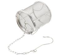 SOLUSTRE Passoire Épices Inox Filtrante pour Pot à Ragoût Portable Infuseur Thé avec Maille Ultra-fine et Crochet Suspendu Filtre Domestique pour Cuisson et Infusion