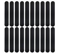SOLUSTRE Patch Absorbant Anti-Transpiration pour Chapeau Noir, Autocollant Auto-adhésif en Non-tissé Léger, 20 Pièces, pour Exercice et Activités en Extérieur