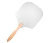 SOLUSTRE Pelle Aluminium avec Manche Spatule de Transfert pour Four Électrique Surface Large et Démontable pour Pizzas Gâteaux et