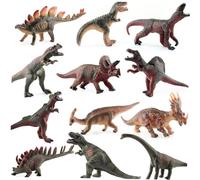 SOLUSTRE Petit Modèle Dinosaure Coton Souple Décoration Bureau Stable Éducatif pour Garçon Fille et Collectionneurs Figurine Stegosaurus Réaliste