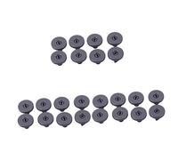 SOLUSTRE Pièces Roue du Panier inférieur Panier inférieur du Lave-Vaisselle kit de réparation Accessoires Roulette du inférieur Roue de inférieur pour Lave-Vaisselle
