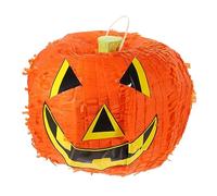 SOLUSTRE Pinata Halloween Citrouille Pliable Papier Sans Odeur Décoration Festive Sécurisée pour Fête et Chambre Ludique pour Amusement Famille et Célébrations