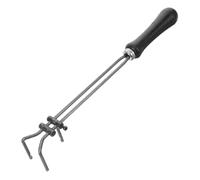 SOLUSTRE Pince à Creuset Au pour Fusion et Coulée Résistante Chaleur Ergonomique pour Laboratoire et Fonte des Métaux Précieux