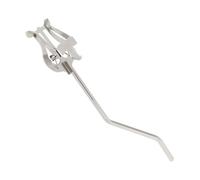 SOLUSTRE Pince à Partitions pour Saxophone Alto en Fer Léger et Pratique, Porte Partition Portable Argenté pour Musique en Marche