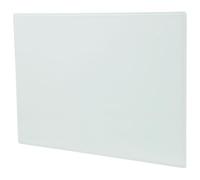 SOLUSTRE Planche à Découper Antidérapante en Verre Trempé Transparente Élague et Fonctionnelle Résistante aux Rayures Cuisine Ménagère
