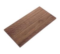 SOLUSTRE Planche de Bois Dur en Noyer Massif Marron, Matériau Naturel Polyvalent, Facile à Couper et Poncer pour Projets DIY et Plaques Commémoratives