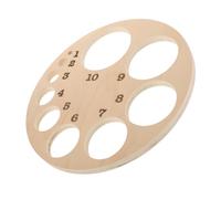 SOLUSTRE Planche De Dilatation Cervicale Bois Pour Cours De Préparation à Accouchement Pour Étudiants Médecine