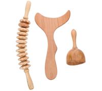 SOLUSTRE Planche de Massage en Bois Léger pour Usage Quotidien, Masseur pour L'arrière Tête, Design Spécial, Facile à Transporter Ranger