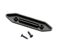 SOLUSTRE Plaque de Remplacement Design Élégant Noire en Fer et Installation Facile, Accessoire pour Protection du Levier pour Sélecteur de Guitare Électrique