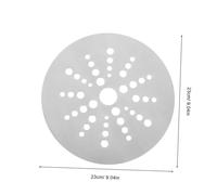 SOLUSTRE Plaque Diffuseur de Chaleur Acier Inoxydable pour Plaques à Induction Adaptée Aux Casseroles Faitouts et Pots Conductrice de Chaleur pour Cuisine Polyvalente