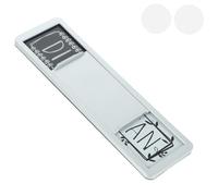 SOLUSTRE Plaque Magnétique Double Face pour Lave-vaisselle et Machine à Laver, Signe Propre/sale, Design Abs Solide, Accessoire Pratique pour Décoration Cuisine la Couleur Aléatoire